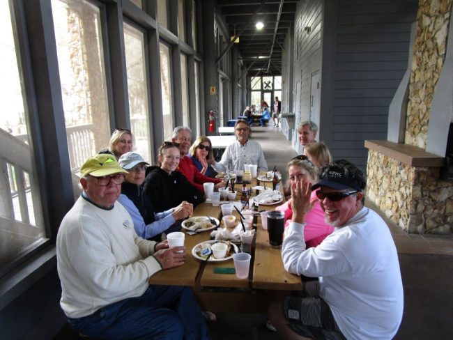 Captain Gerald Dake and crew